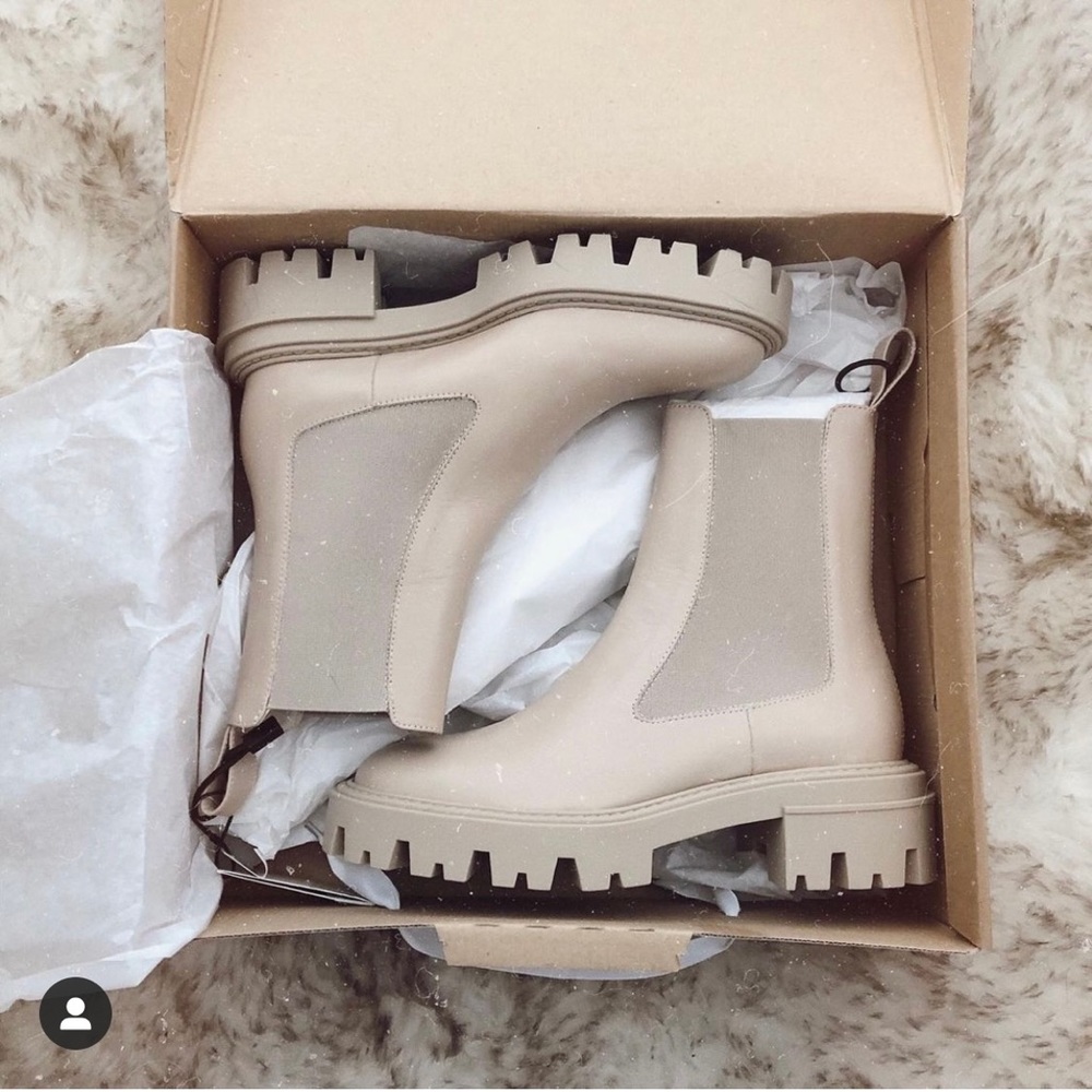 Zara rubber sole women’s boots